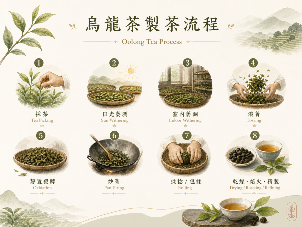 Overall Tea Making Processing